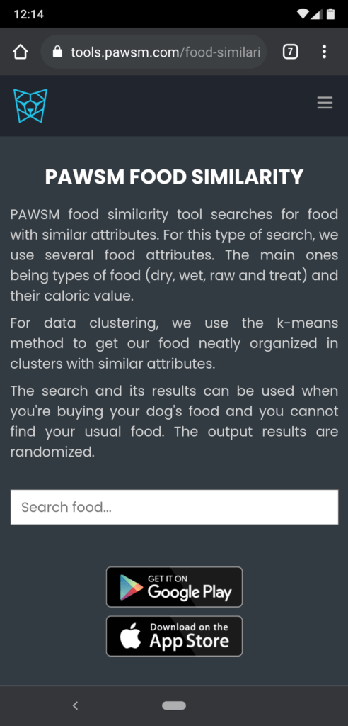 Science diet dog food - search by similarity - introduction